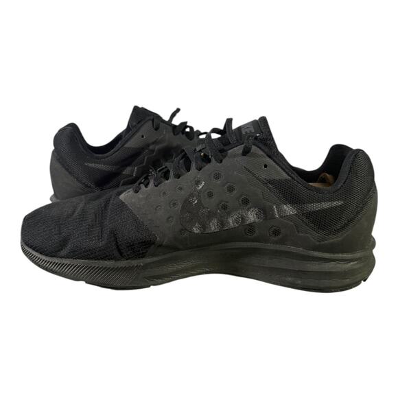Nike Downshifter 7 852460-001 Mens Black Athletic Running Sneakers Sneakers 11 - Picture 6 of 9